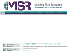 Tablet Screenshot of meetingsites.net